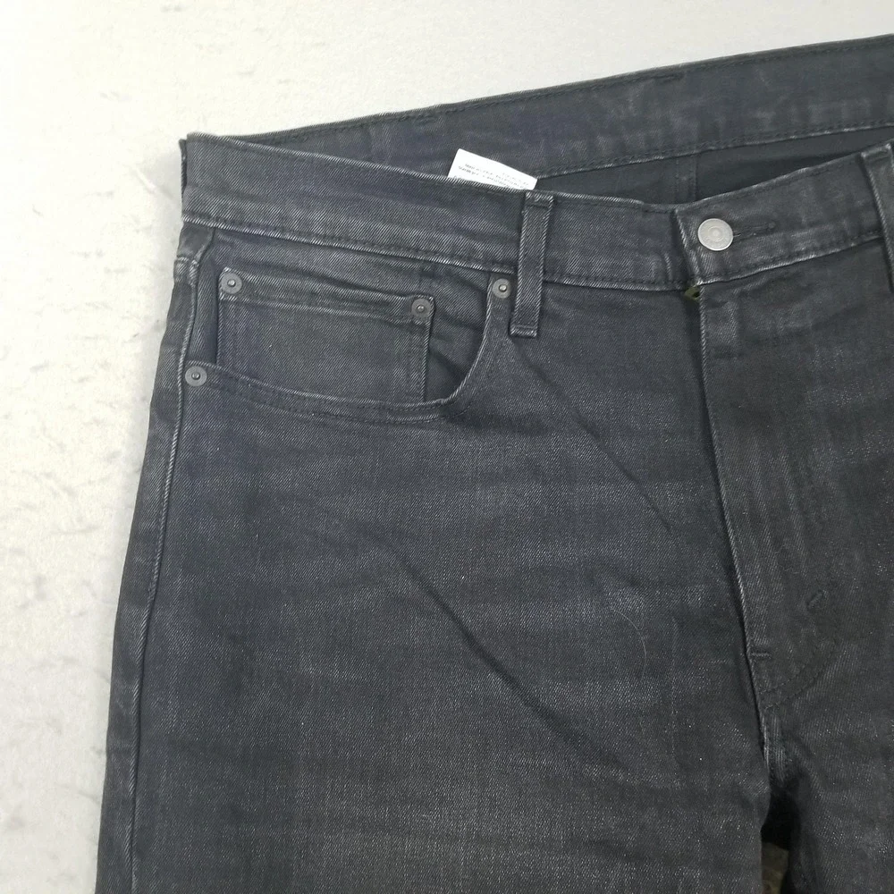 Levis 559 Relaxed Straight Jeans Mens 38x34 Charcoal Wash Stretch Denim Pants